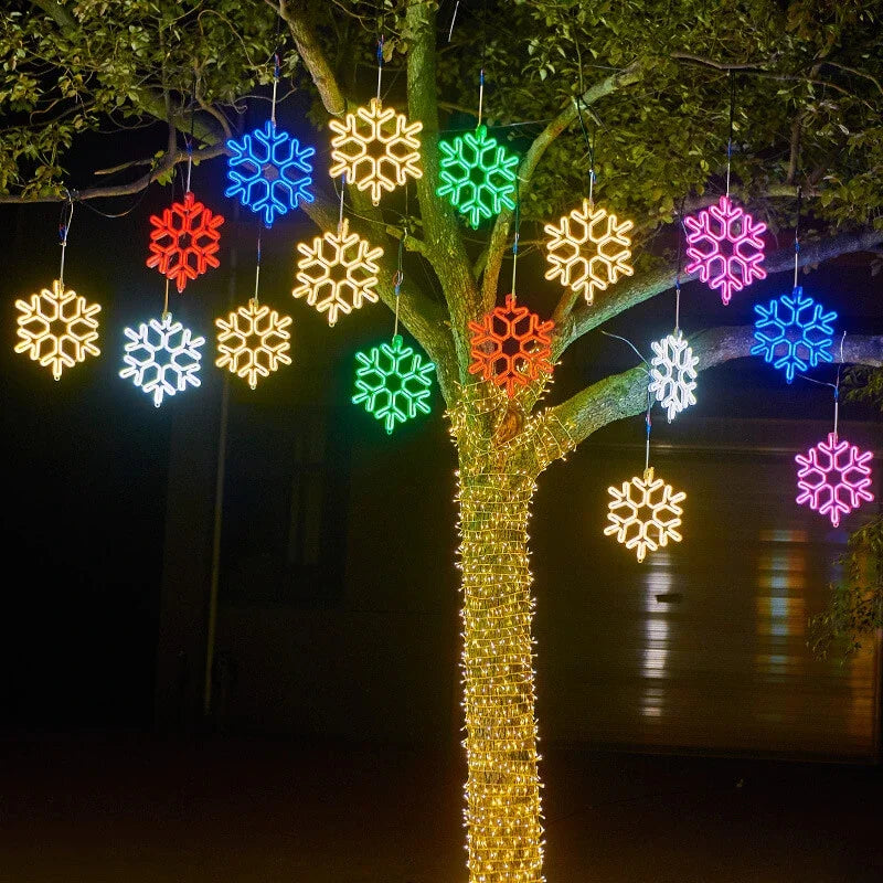 LED Sneeuwvlokverlichting Waterdicht voor Decoratie