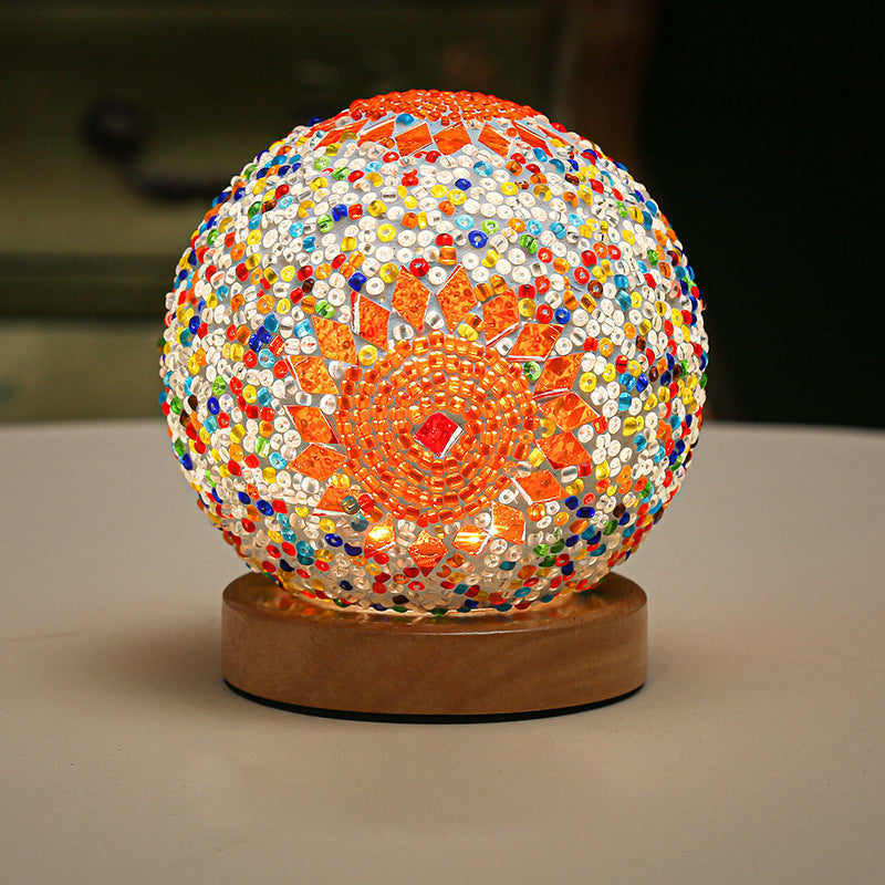 Mosaic Tafel Lamp Dimbaar voor Thuis en Kantoor Decor