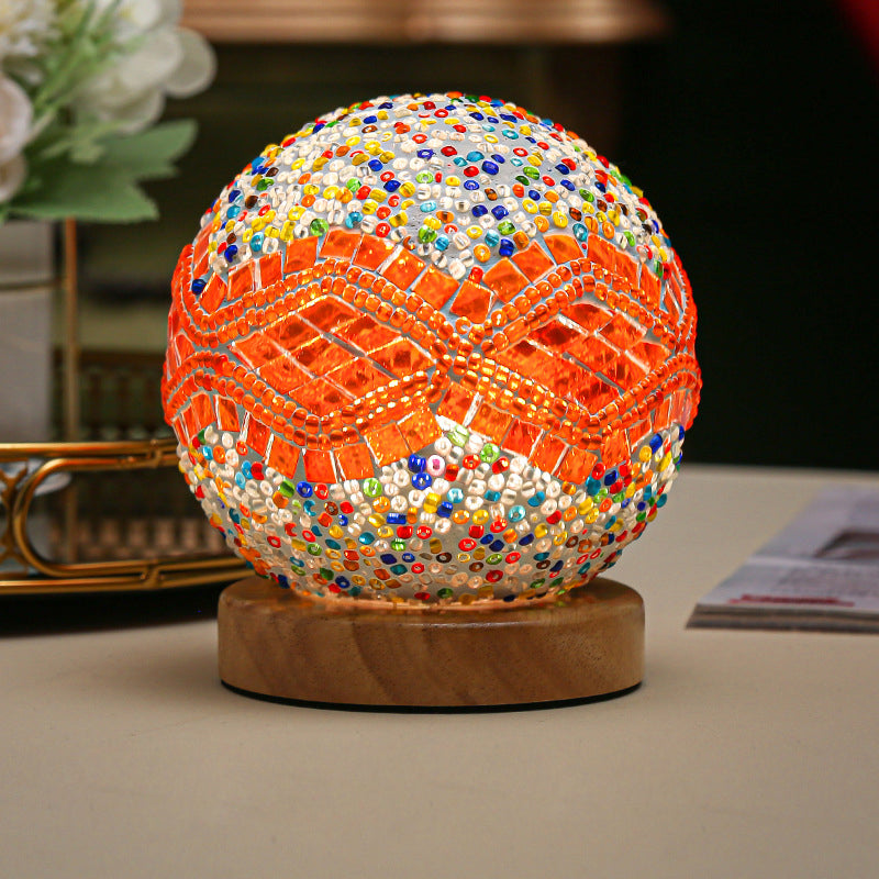 Mosaic Tafel Lamp Dimbaar voor Thuis en Kantoor Decor