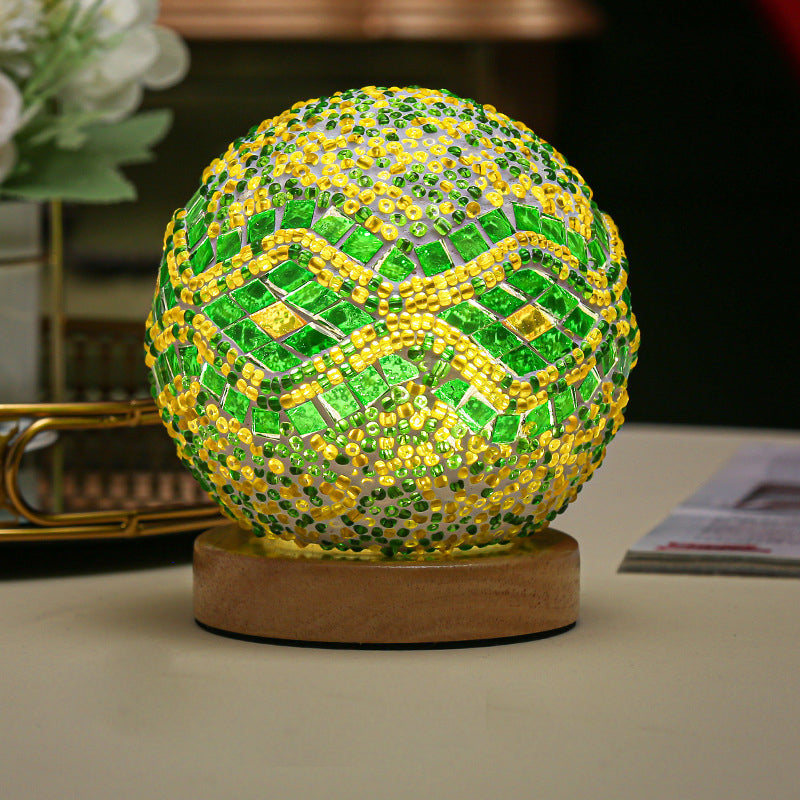 Mosaic Tafel Lamp Dimbaar voor Thuis en Kantoor Decor