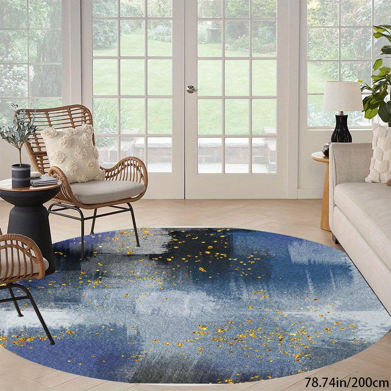 Wasbaar Abstract Tapijt Boho Stijl voor Thuis en Kantoor