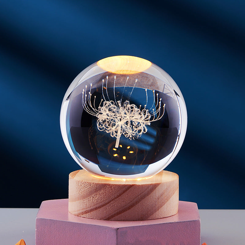 3D Kristal Nachtlamp LED Woondecoratie 3D Effect