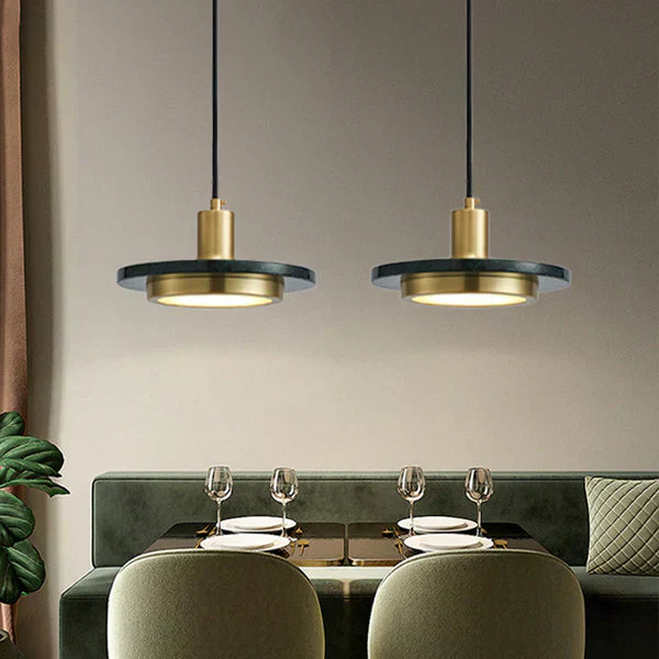 Marmeren Hanglamp LED voor Thuis Kantoor Decoratieve Verlichting