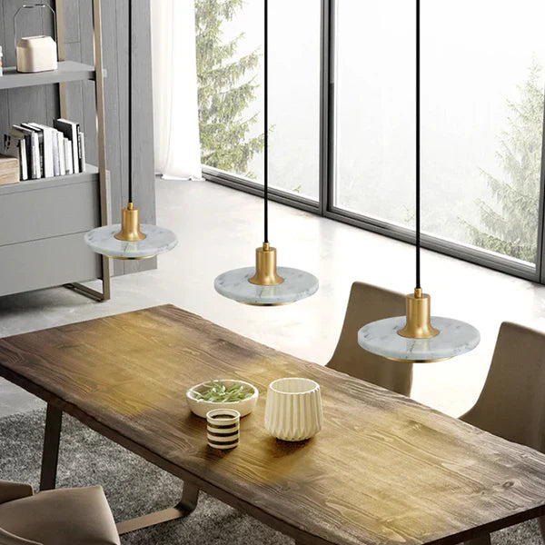 Marmeren Hanglamp LED voor Thuis Kantoor Decoratieve Verlichting