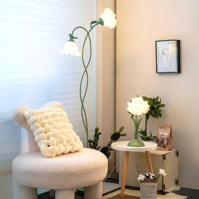 Vloerlamp met Ambient Verlichting voor Thuiswerkplek