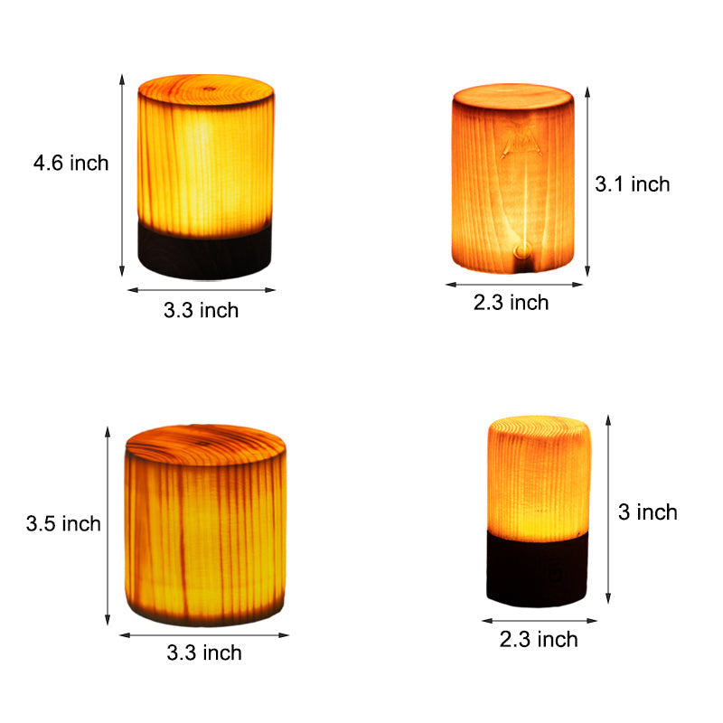 Accu Aangedreven Touch Tafellamp LED