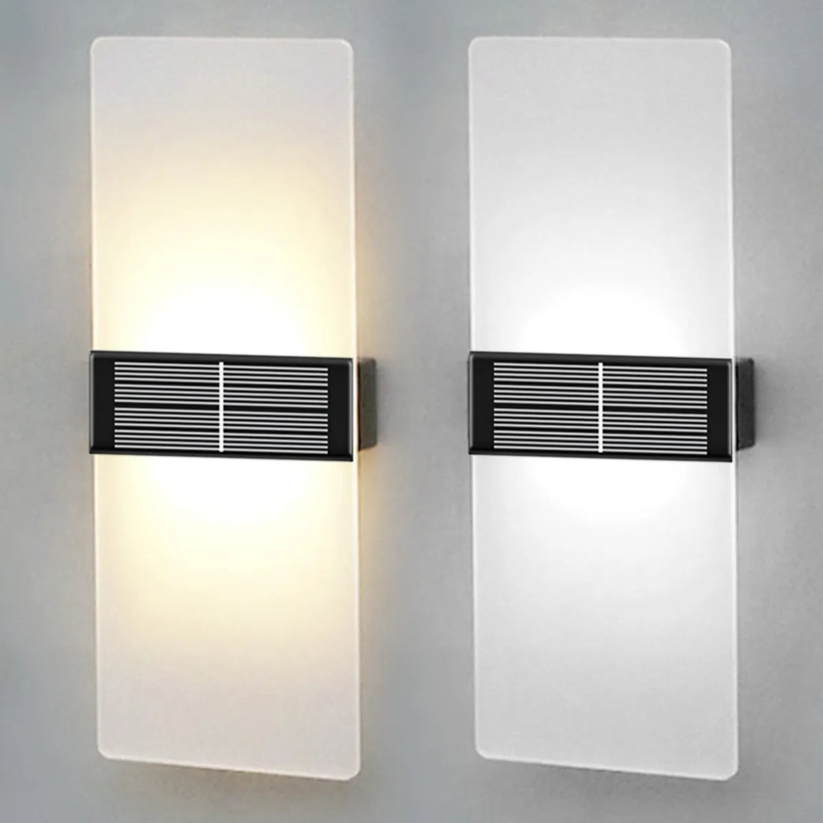 Zonnewandlamp Buiten Waterdicht Energiezuinig LED Verlichting