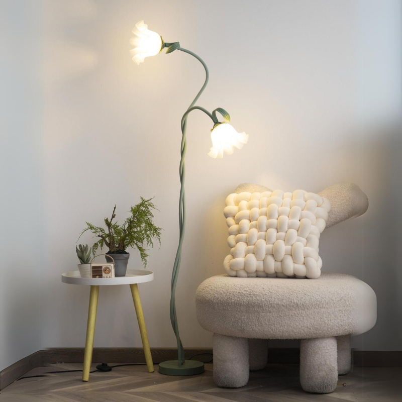 Vloerlamp met Ambient Verlichting voor Thuiswerkplek