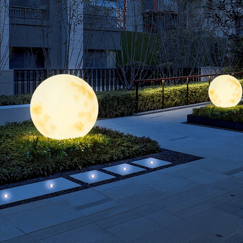 LED Tuinlamp Maanvormig voor Buitendecoratie