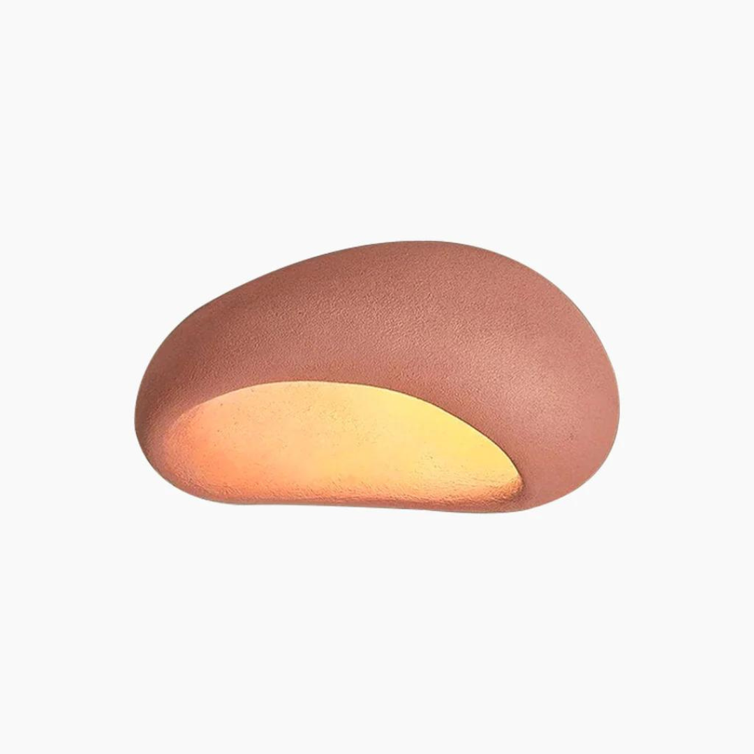 Plafondlamp Wabi Sabi LED Flush Mount Circular