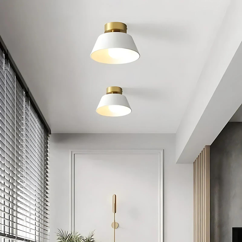 LED Plafondlamp Retro Stijl Flush Mount Cirkelvormig