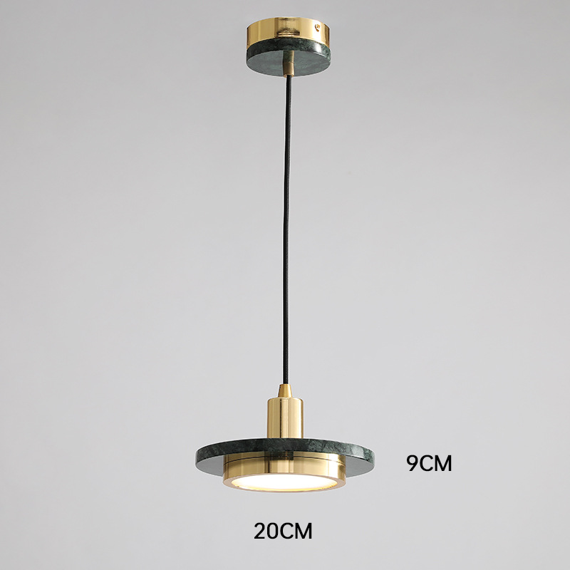 Marmeren Hanglamp LED voor Thuis Kantoor Decoratieve Verlichting