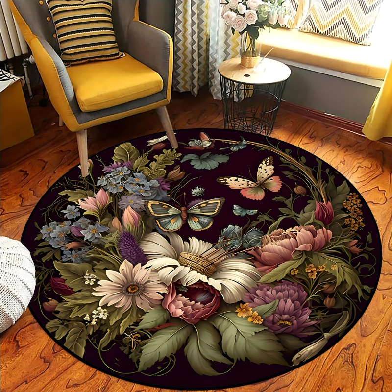 Rond Vloerkleed voor Thuis en Kantoor Decor