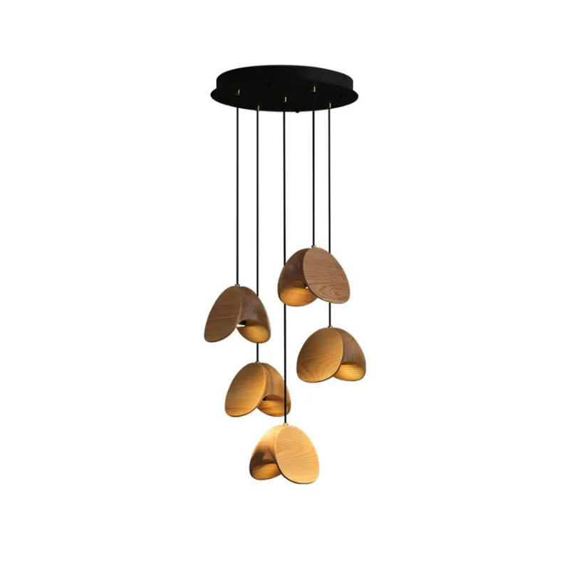 Houten Hanglamp voor Verlichting Huisdecoratie