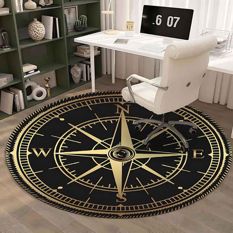 Rond Antislip Tapijt voor Thuis en Kantoor Decor