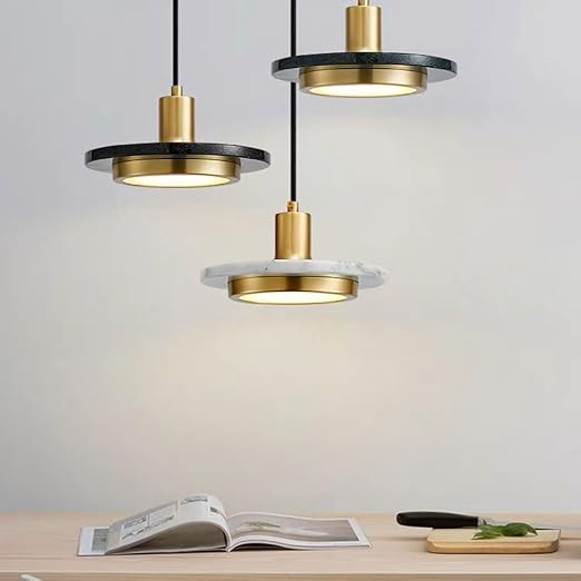 Marmeren Hanglamp LED voor Thuis Kantoor Decoratieve Verlichting