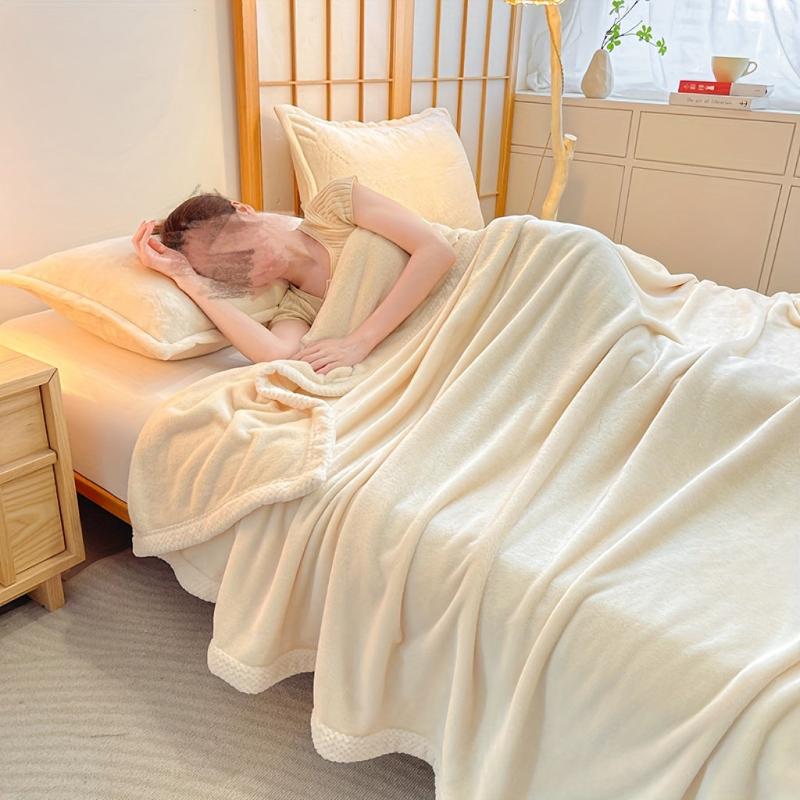 Koraalfleece Dekbed Thuis Kantoor