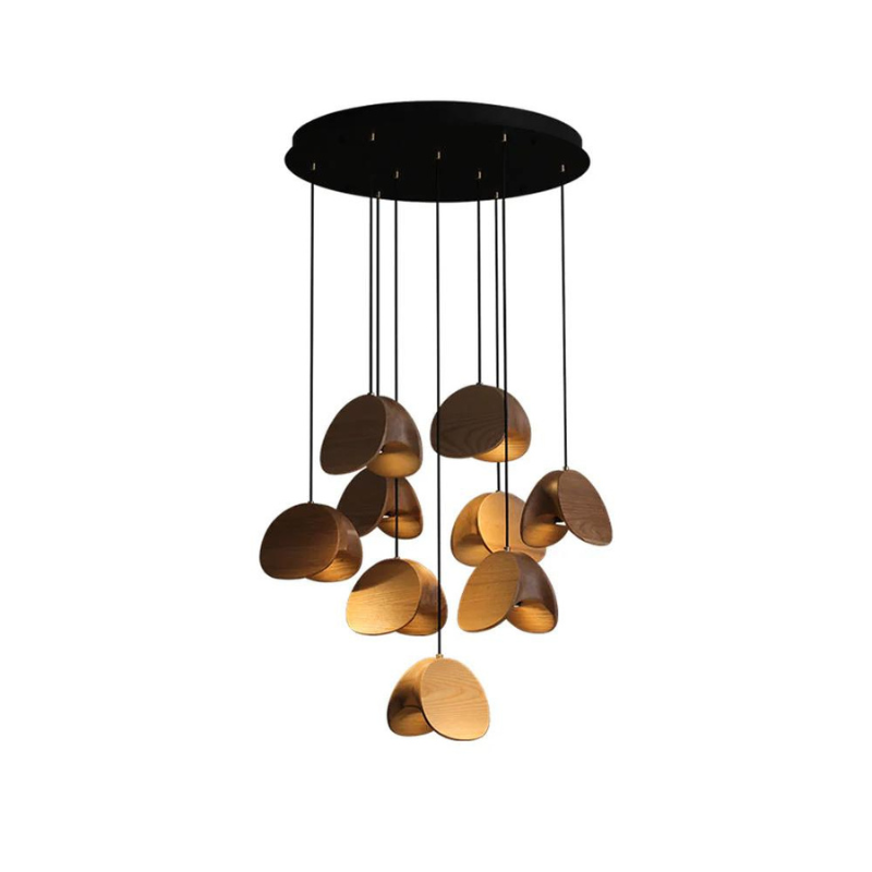 Houten Hanglamp voor Verlichting Huisdecoratie