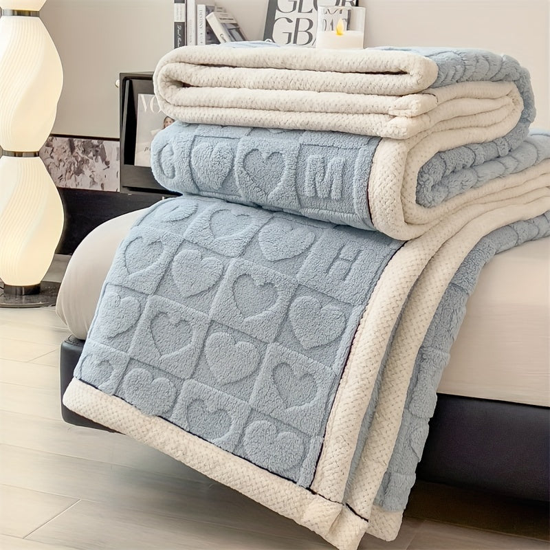 Koraal Fleece Deken voor Thuis en Kantoor