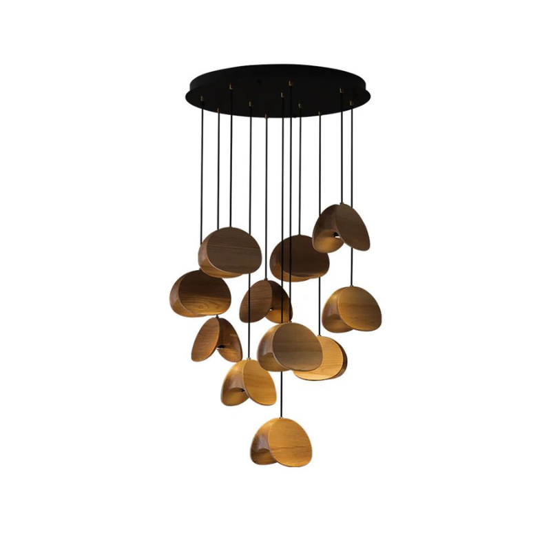 Houten Hanglamp voor Verlichting Huisdecoratie