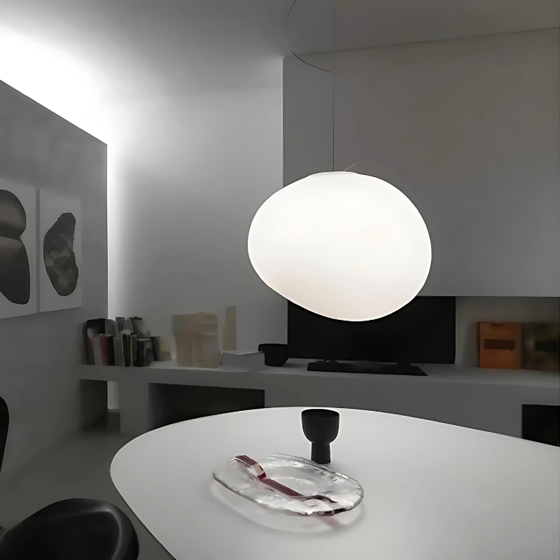 Hanglamp Kiezel Glazen voor Thuis en Kantoor Decor