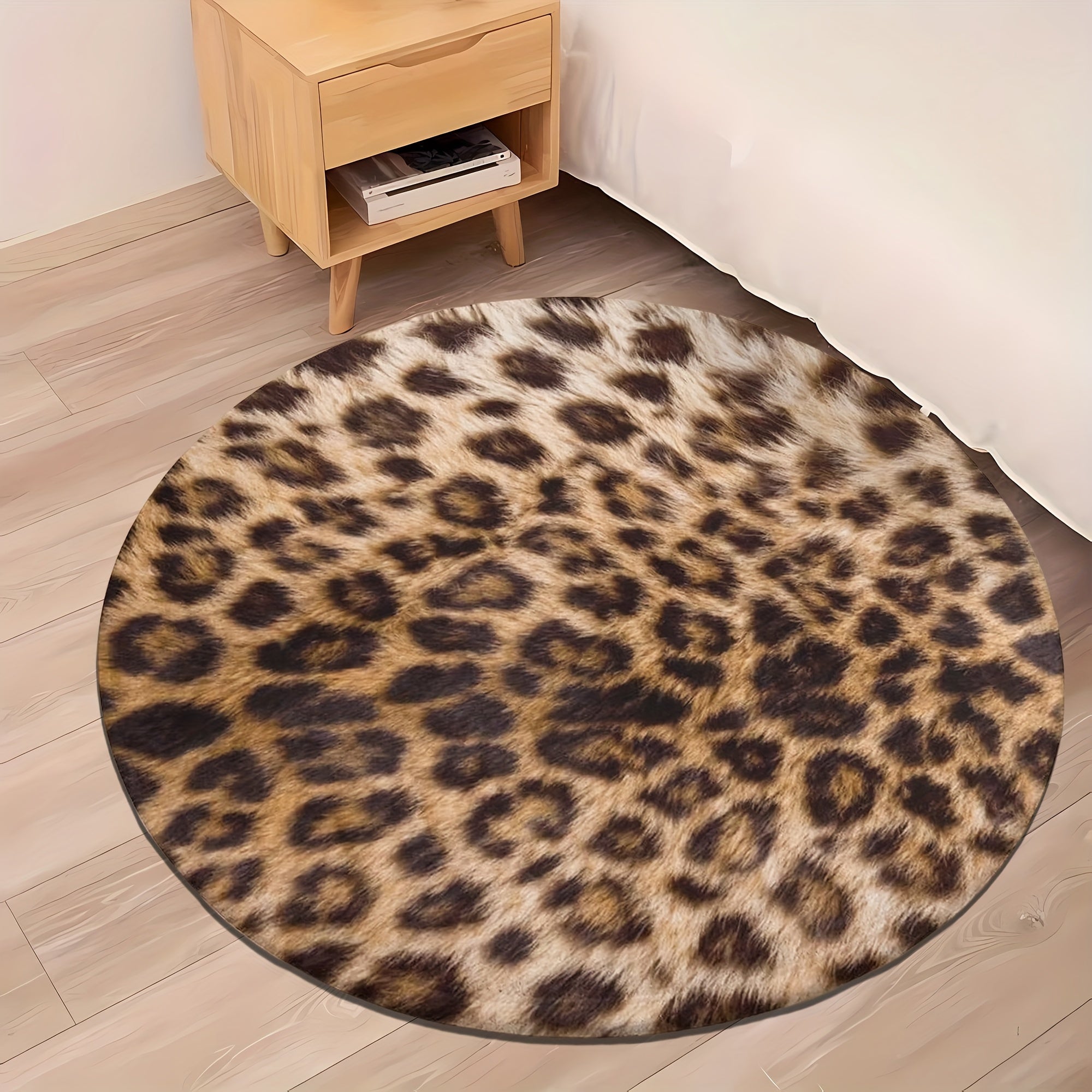 Vloerkleed Luipaardprint Flanel