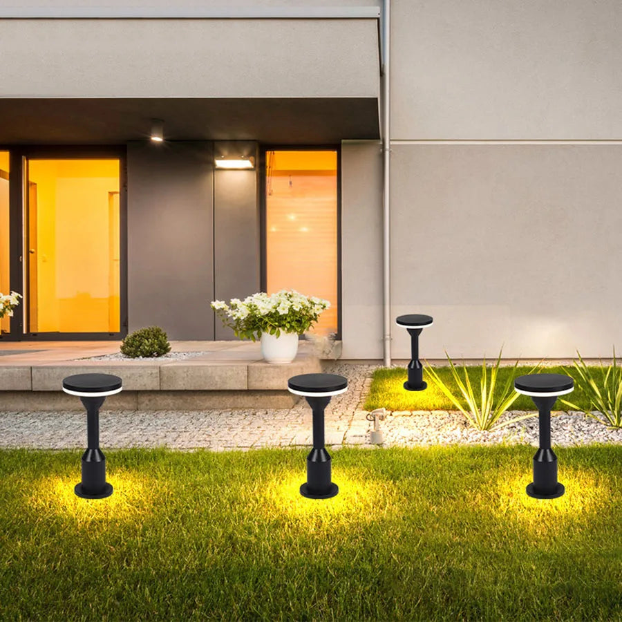 LED Buitenpaal Licht Waterdicht Aluminium Tuinverlichting