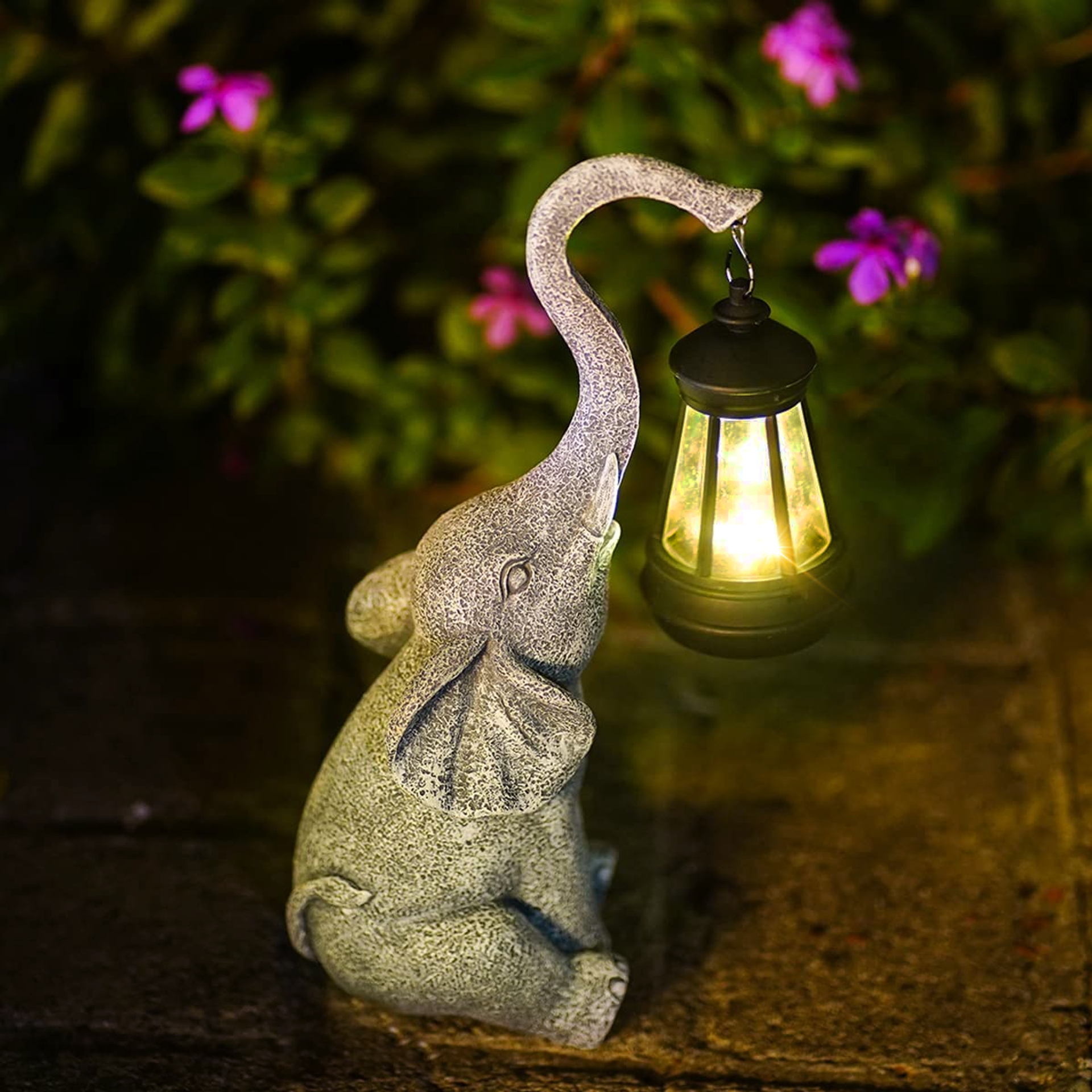 Buitenlamp Olifant Decoratief Tuinlicht LED