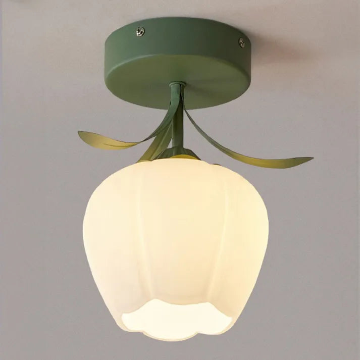 Mini Franse Plafondlamp Flush Mount LED Ceiling Light