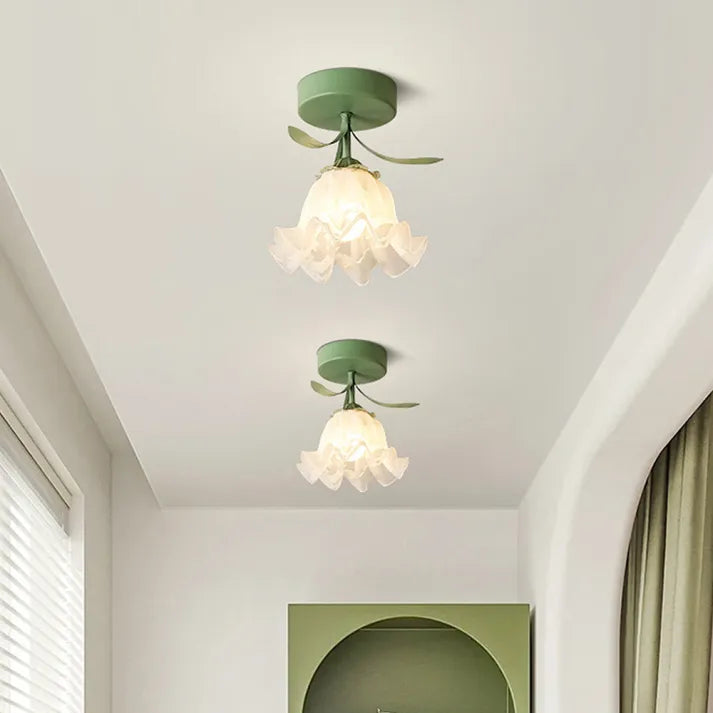 Mini Franse Plafondlamp Flush Mount LED Ceiling Light