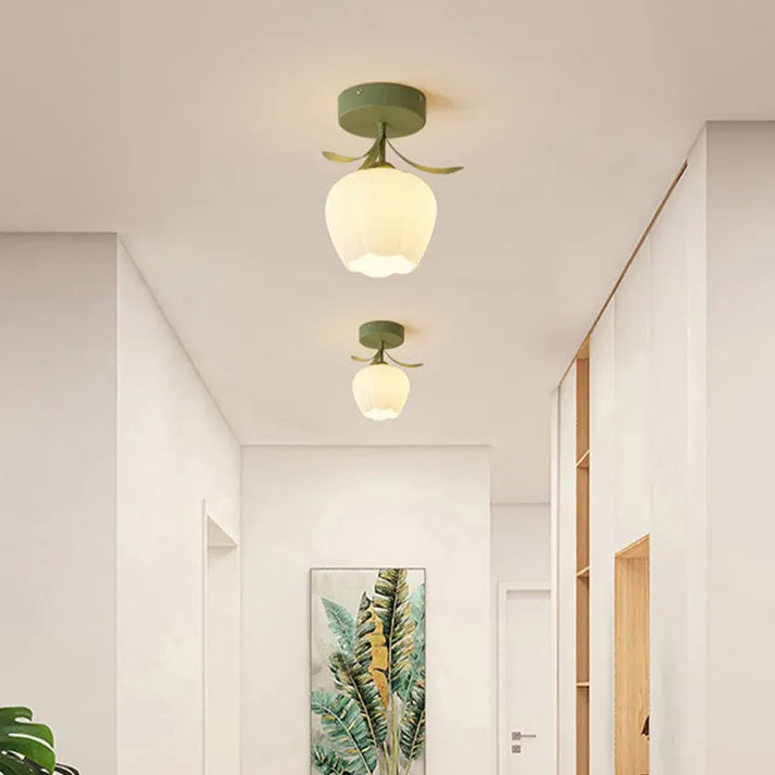 Mini Franse Plafondlamp Flush Mount LED Ceiling Light