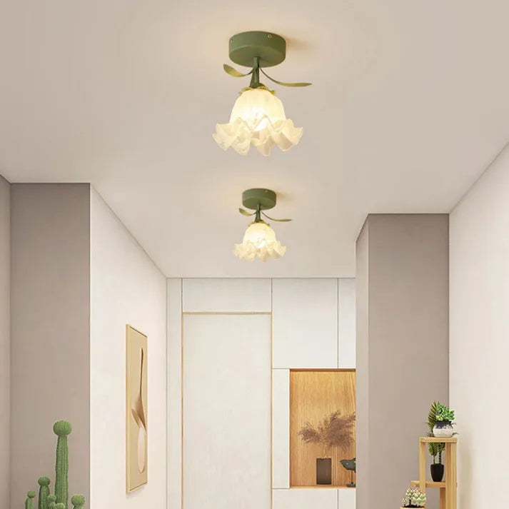 Mini Franse Plafondlamp Flush Mount LED Ceiling Light