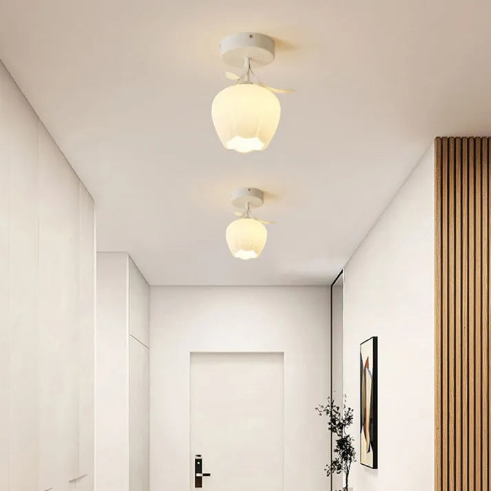 Mini Franse Plafondlamp Flush Mount LED Ceiling Light