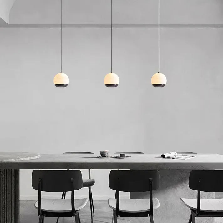 Hanglamp Marmer Rond LED plafondlamp voor inrichting