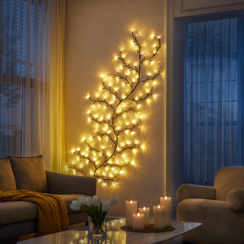 LED Wandlamp Boom Decoratief