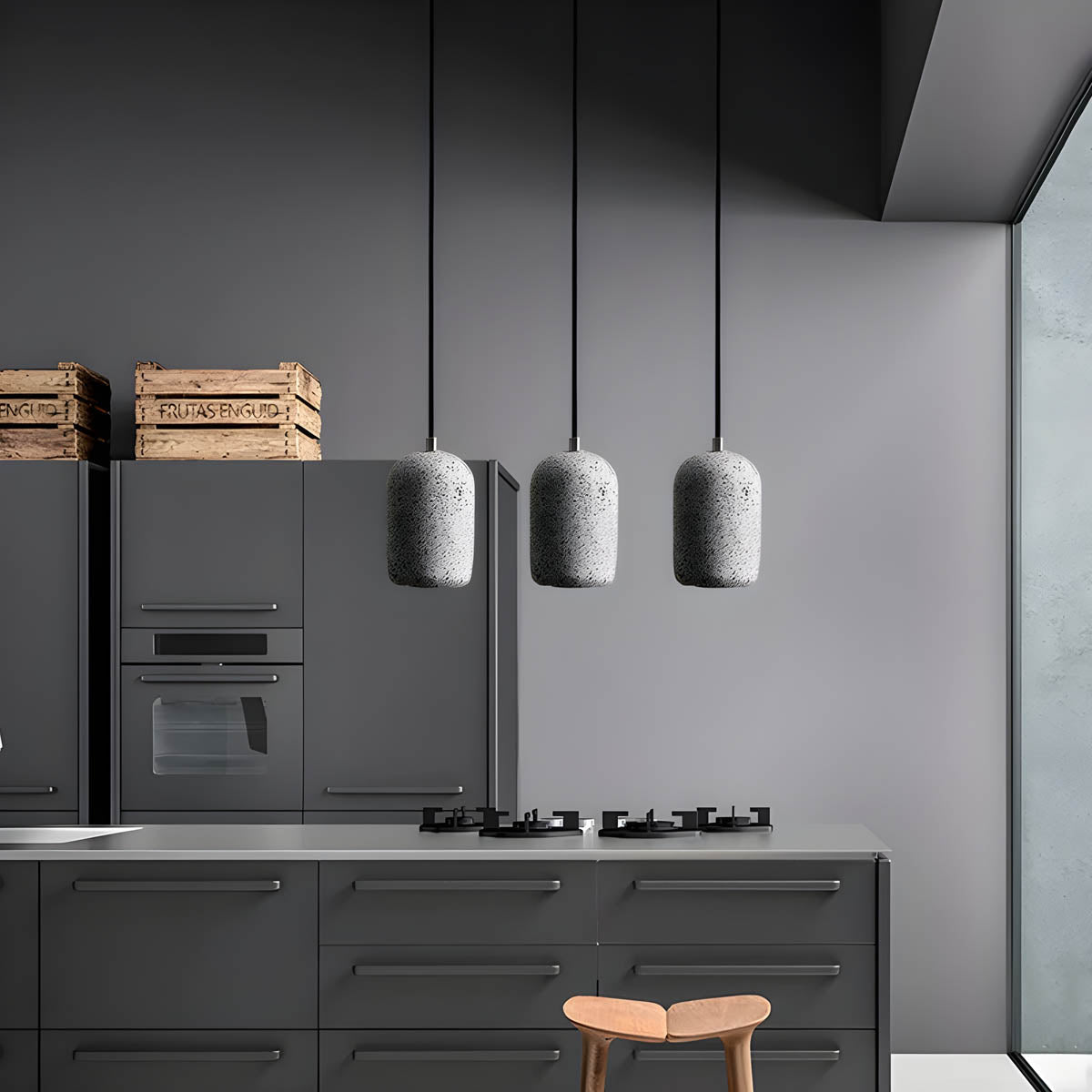 Industriële Hanglamp Robuust Ontwerp Thuis Kantoor