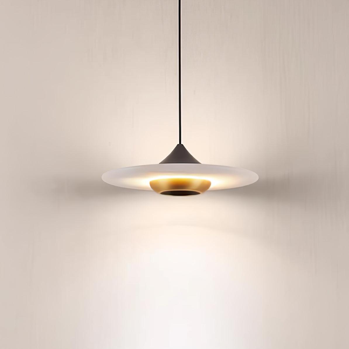 Marmeren Hanglamp Plafondlamp Rond Vervangbare LED Verlichting