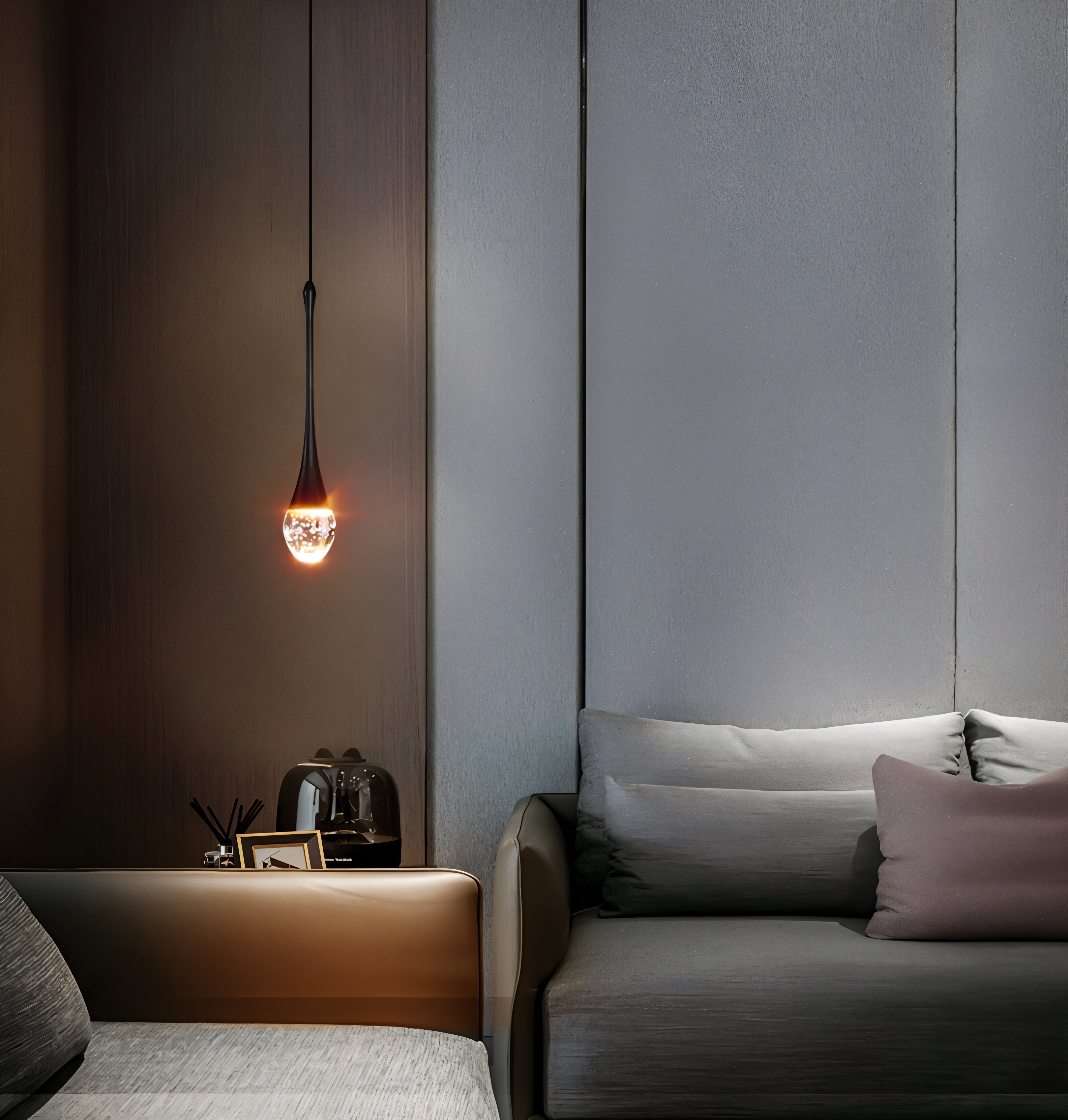 Druppelvormige Hanglamp voor Thuis en Kantoor Decor