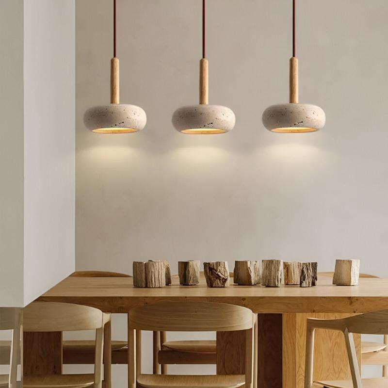 Houten Hanglamp LED voor Thuis Kantoor
