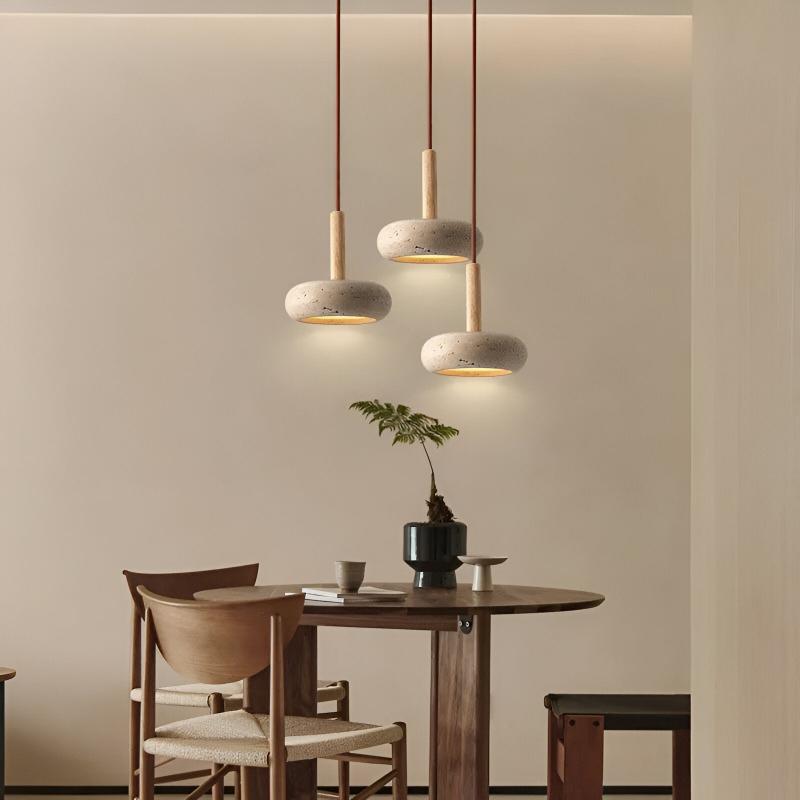 Houten Hanglamp LED voor Thuis Kantoor