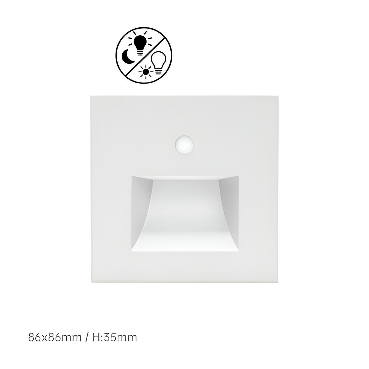 Bewegingssensor Wandlamp LED Buiten Energiebesparend