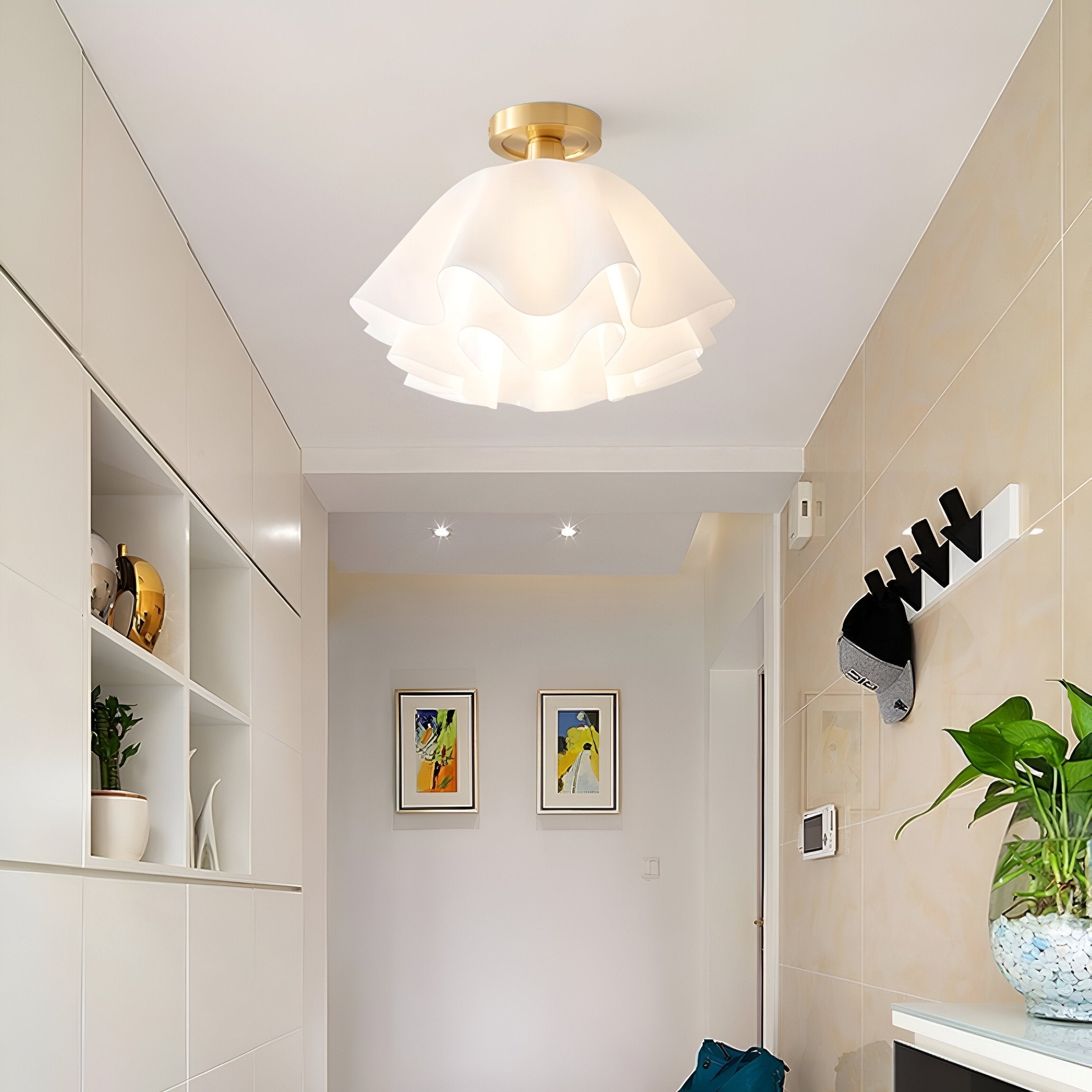 Acryl Bloem Plafondlamp LED Flush Mount