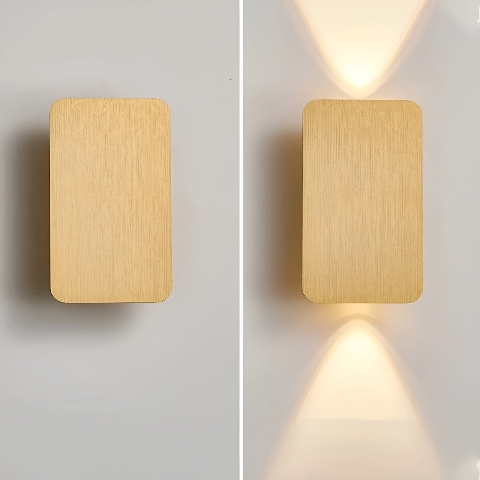 LED Wandlamp Mini Rechthoekig Minimalistisch Design