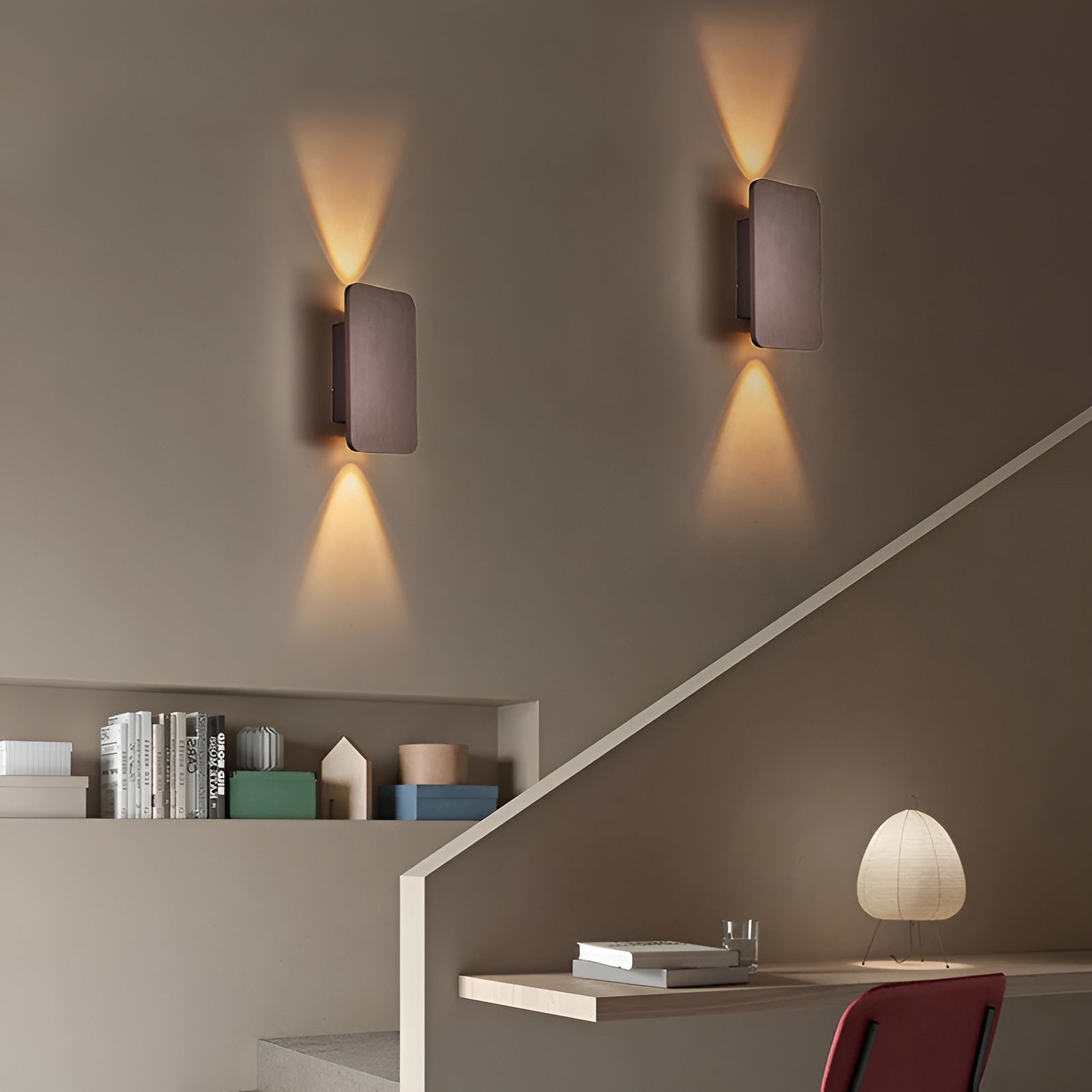 LED Wandlamp Mini Rechthoekig Minimalistisch Design