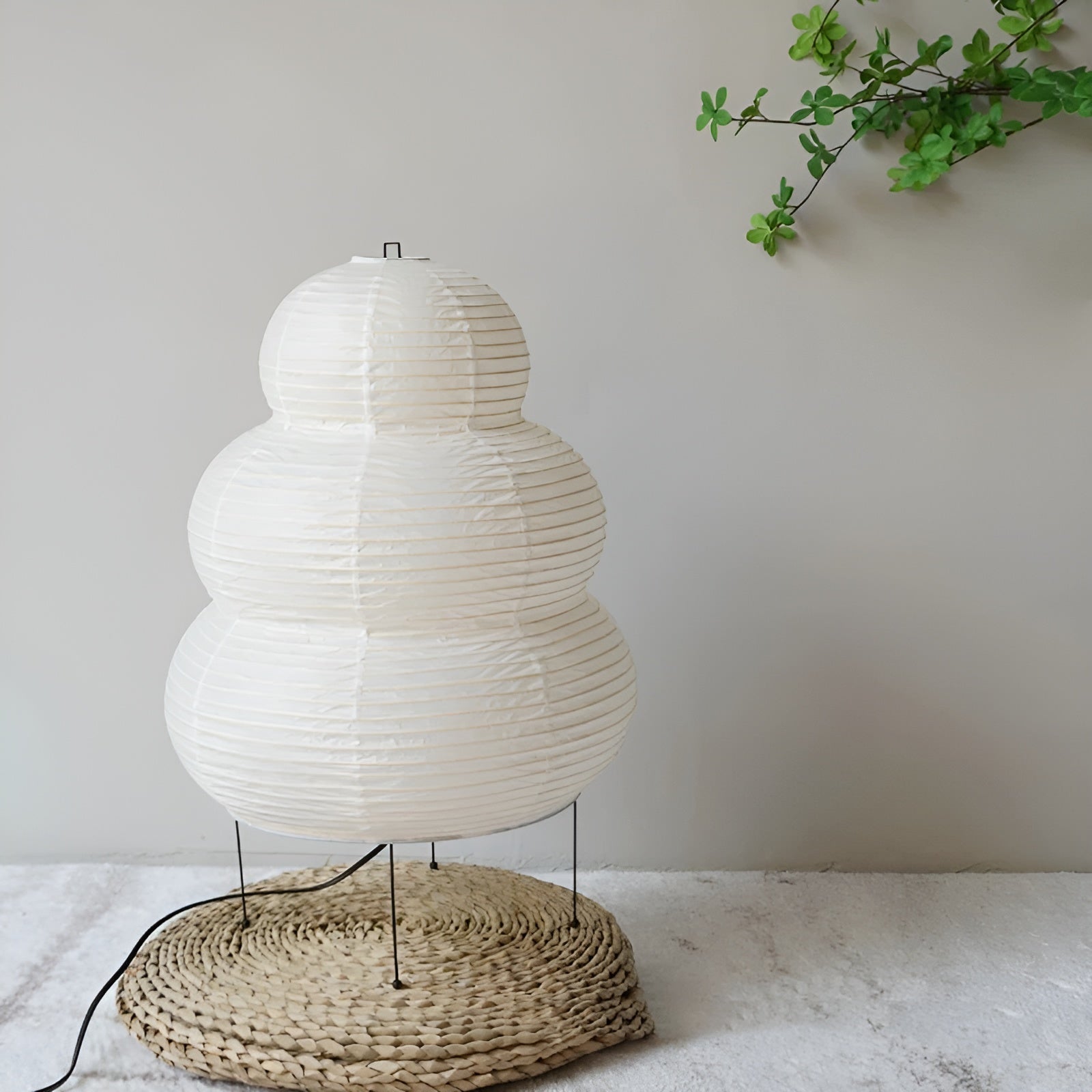 Rijstpapier Vloerlamp Huiskamer Decoratie