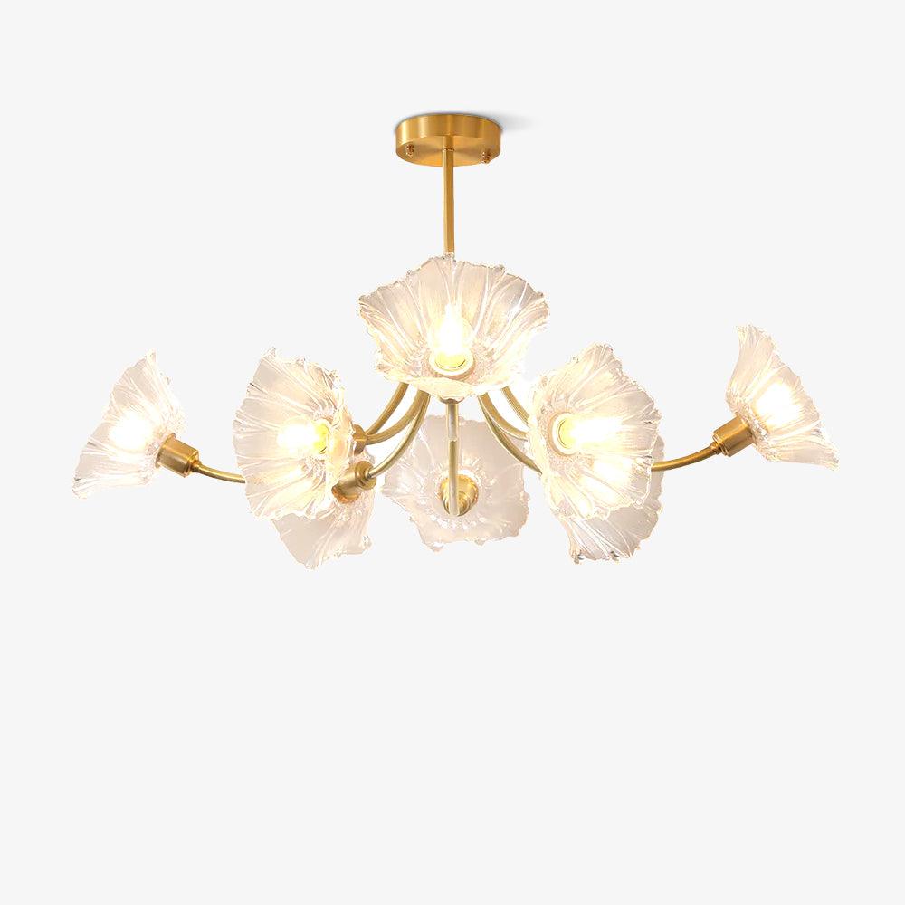 Glas Kroonluchter Hanglamp voor Thuis en Kantoor Verlichting