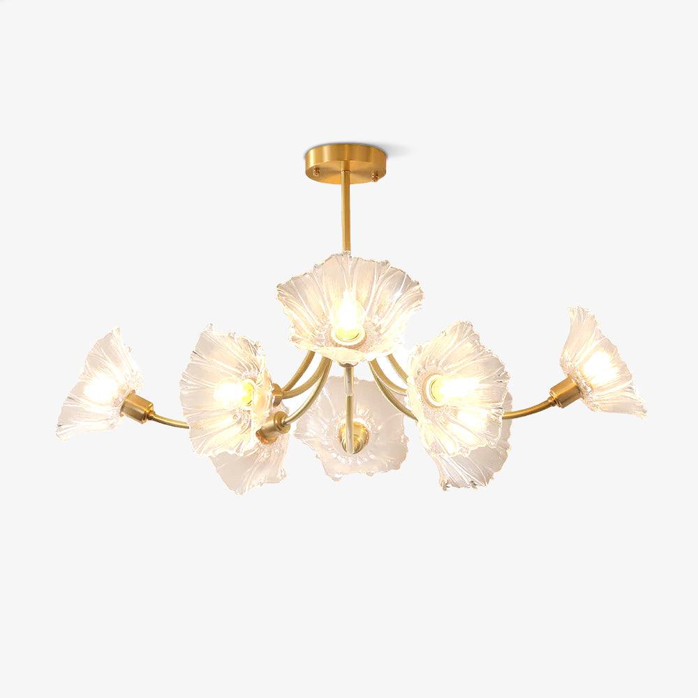 Glas Kroonluchter Hanglamp voor Thuis en Kantoor Verlichting
