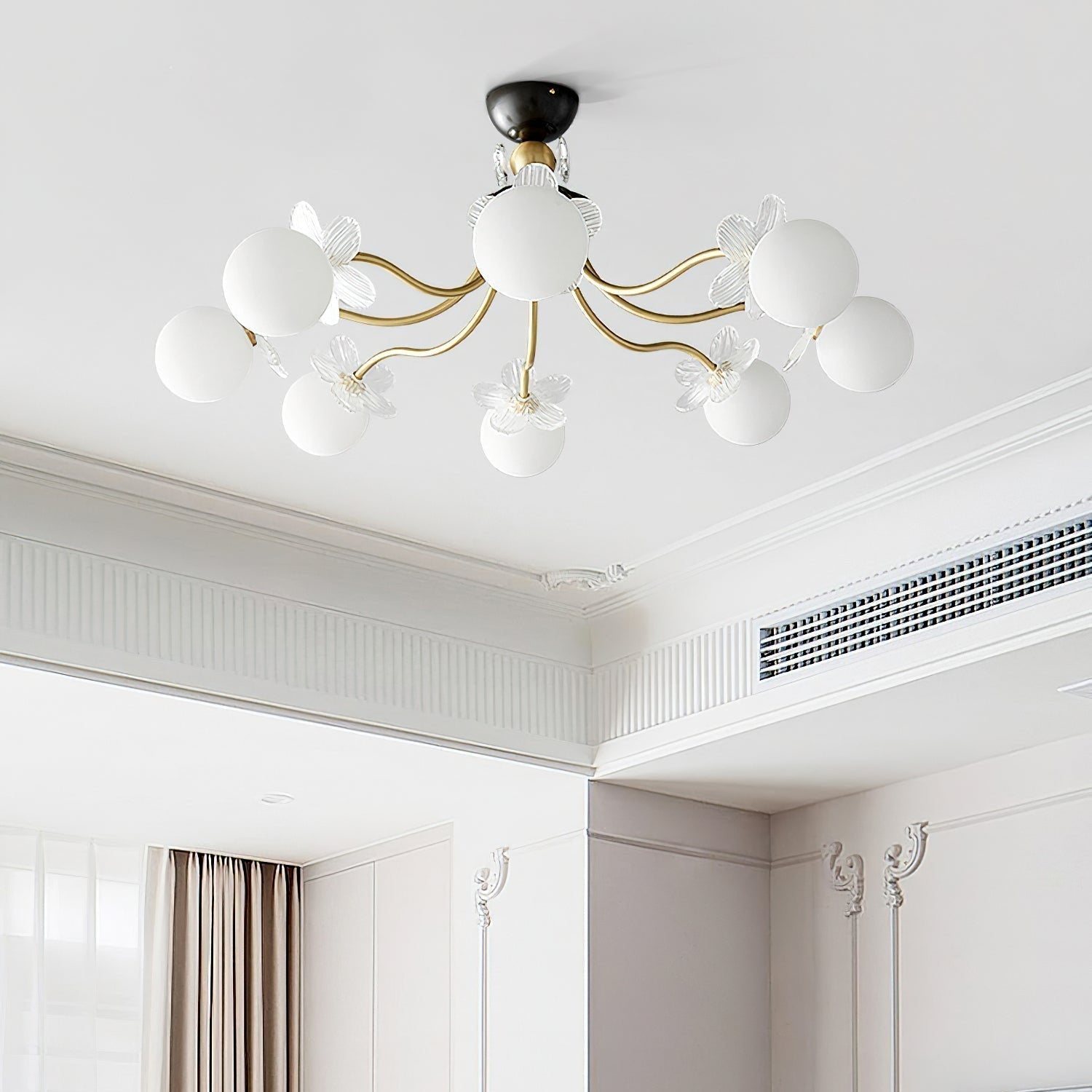 Kroonluchter Bloemen voor Woonkamer en Kantoorverlichting