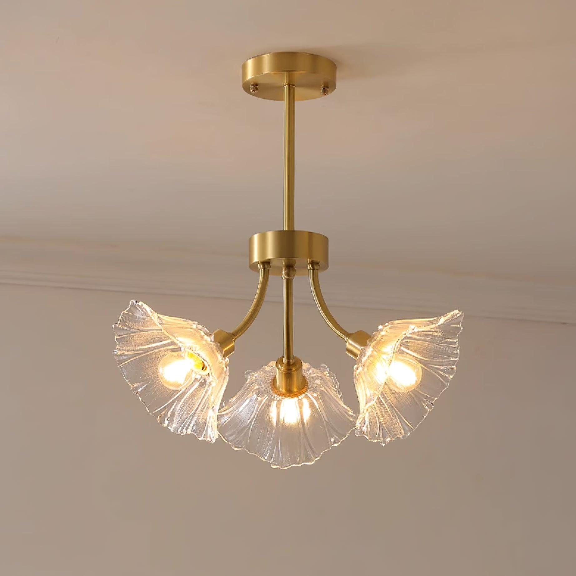 Glas Kroonluchter Hanglamp voor Thuis en Kantoor Verlichting