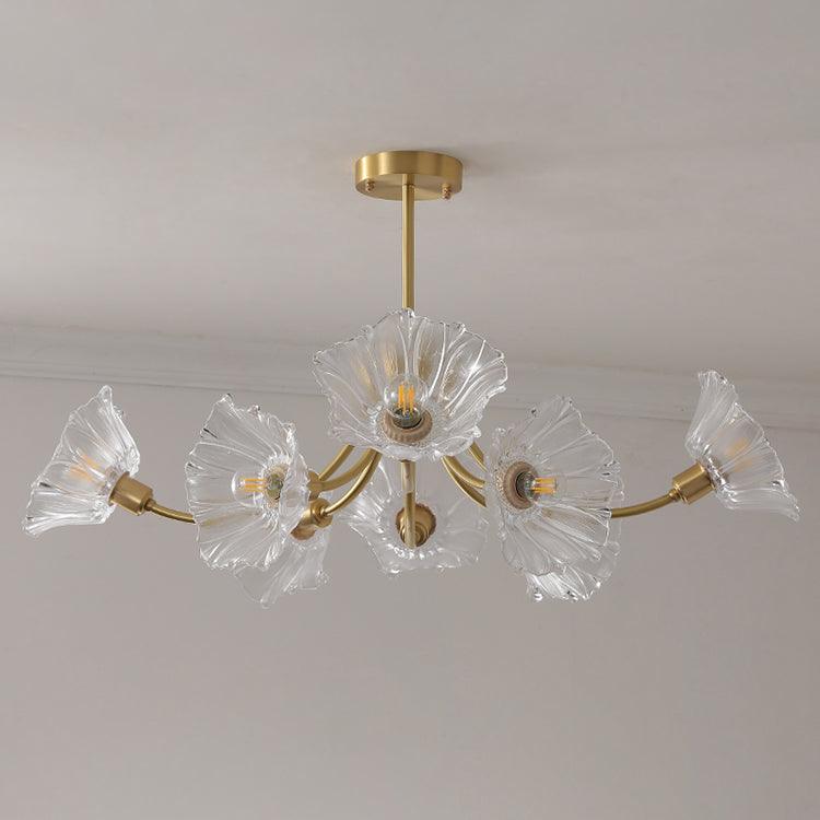 Glas Kroonluchter Hanglamp voor Thuis en Kantoor Verlichting